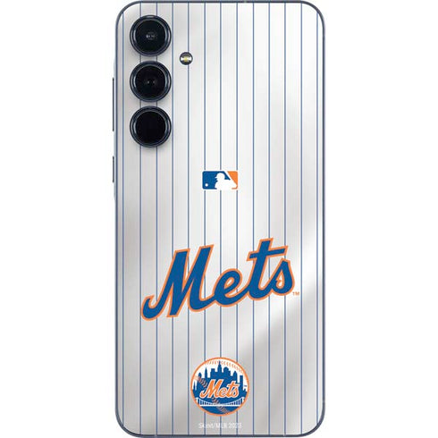 MLB New York Mets Home Jersey Galaxy A35 5G Skin